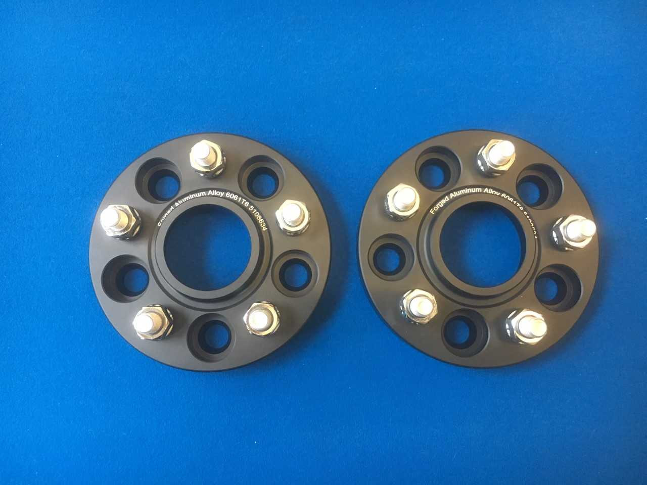 Ford Focus RS Mk2 MK3 5mm alloy hubcentric wheel spacers 5x108 PCD 