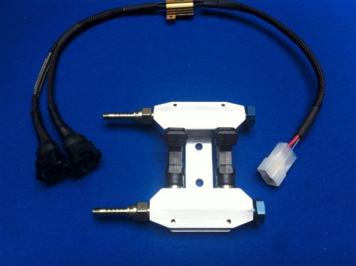 Sierra/Escort Cosworth Twin Air injectors, Boost Control with hosetail/-an Fitting 