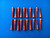 RS Cosworth Stainless Steel Cam Cover Bolts x 20 In Red