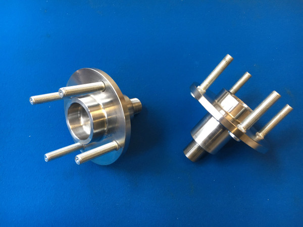 Cosworth WRC - Group A Billet Steel 2wd Front Wheel Flanges (pair-to standard wheel fitting)