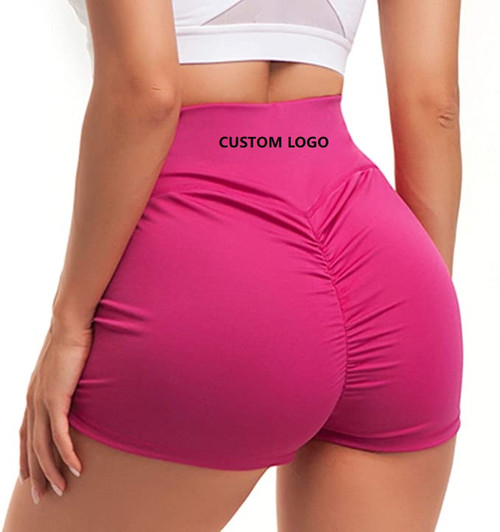 High Waist Hip Lifting Workout Yoga Shorts Thickened Impervious Bike Riding