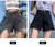 New Summer Women High Waist Button Wigh Leg Jeans Shorts Casual