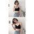 Spring Summer V Collar Condole Belt Thread Without Steel Ring Girl Sports Bra