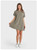 Spring Women Plus Length Sport One Piece Dress  Fitness Short Sleeve Yoga Dress