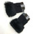 Phone Touch Screen Wool Half  Fingerless Work Mitten Winter Fur Knit Mitten