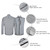 Waterproof Cycling Jacket Bike Removable Sleeves Reflective Cycling Vest Cycle