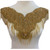 Wedding Embroidered Crystal Rhinestone Collar Necklace Appliques
