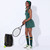 2 in 1 Sleeveless Super Soft Tennis Skirt Two Piece V Neck Sport Dress Girls