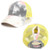 Trendy Plain Blank Tie Dye Trucker Hat Ponytail Mesh Baseball Cap for Women