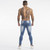 Slim Fit Non-Ripped Mens Jeans Denim Distressed Skinny Jeans Stretch Jeans