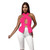 Going Out Club  Solid Color Lace up Hollow Out Sexy Sleeveless Crop Top