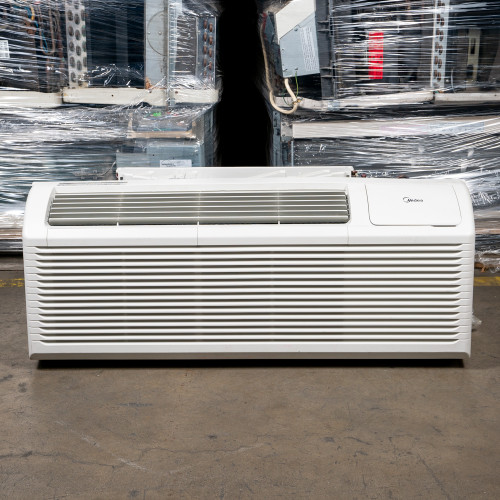 Refurbished Midea 9,000 BTU PTAC Unit | 208/230 Volts - 20 Amp - Heat Pump - Digital Control - A Grade