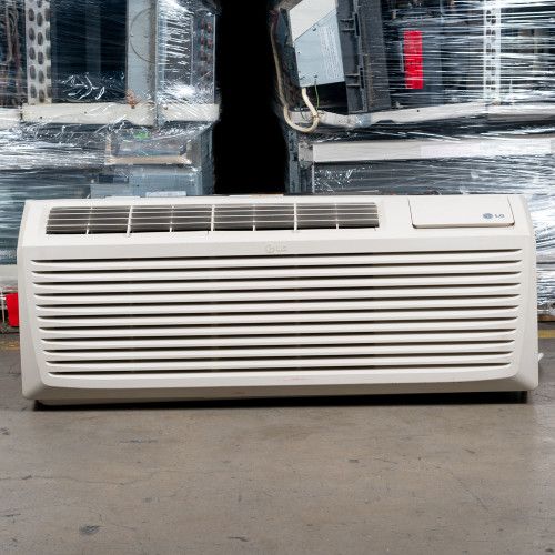 Refurbished LG 9,000 BTU PTAC Unit 265/277 Volts - 20 Amp - Heat Pump - Digital Control - A Grade