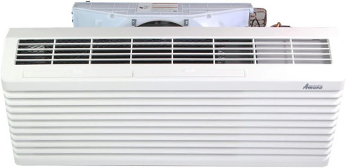 Refurbished Amana 12,000 BTU PTAC Unit | 265/277 Volts - 15 Amp - Heat Pump - External Thermostat - PTH124K25AXXX - A+ Grade