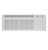 Hotpoint 7,000 BTU PTAC Unit | 208/230 Volts - 20 Amp - Heat Pump - Digital Control - AHHS07D3XXA
