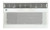 GE 26" PTAC 12,000 BTU Through the Wall, Cooling Only, 115 Volts, 15A with Remote Control and WiFi - AJCQ12AXXWA