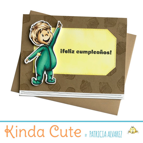 Birthday card in Spanish with a little boy. h302