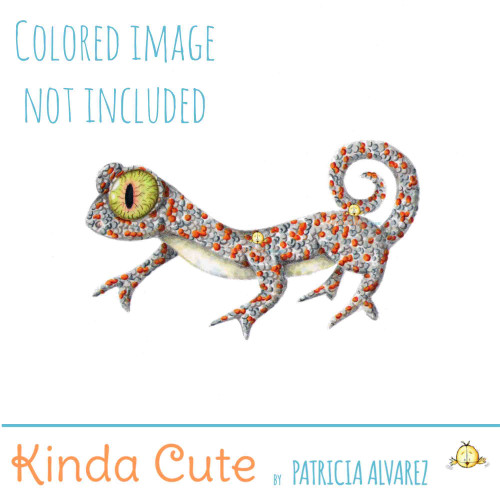 Gecko Digital Stamp