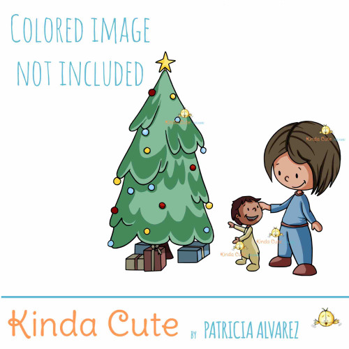 Those are the presents digital stamp