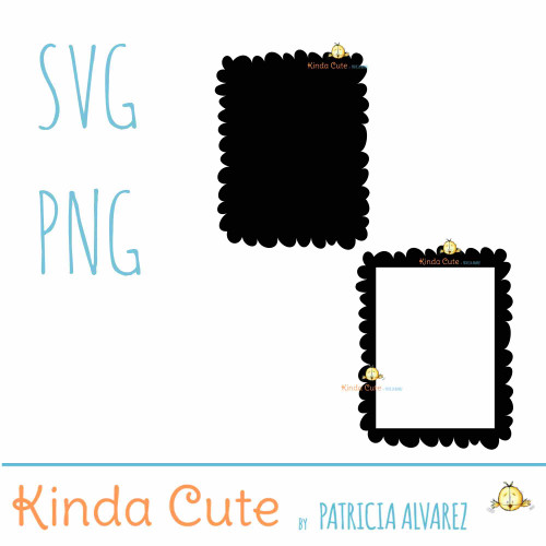 Hand Drawn Frame SVG cutting file