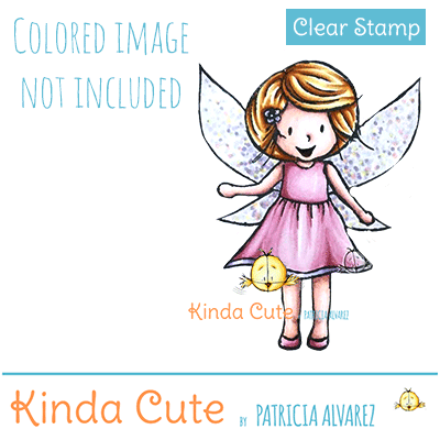 Unique fairy clear stamp