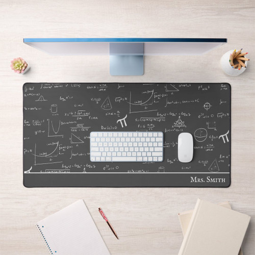 Physics Math Formulas Large Office Oversized Desk Mat