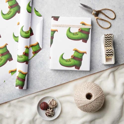Green Saint Patrick’s Day Wrapping Paper