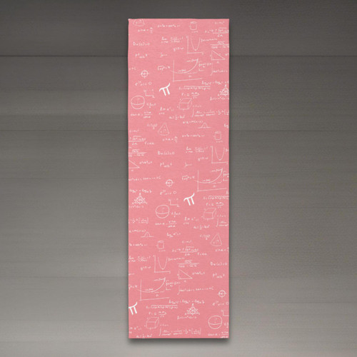 Pink Girly Math Equations Geek Runner