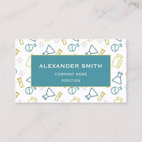 Professional Science Company Corporate Business Card