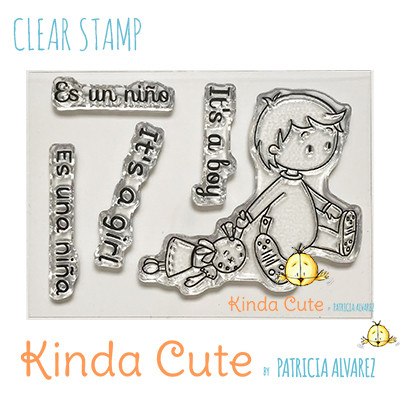 New baby clear stamp set. Kinda cute stamps