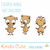 Three Little Owls Digital Stamp Set