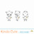 Three Little Owls Digital Stamp Set
