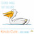 Pelican in the Water Digital Stamp