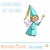 Fairy with wand Digital Stamp