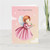 Fairy Princess with Frog Personalized Birthday Card