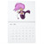 Whimsical Cute Mermaid Themed Calendar