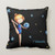 Rhythmic Gymnast and ball customThrow Pillow