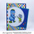 Card made by Angela using boy and monster digital stamp