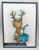 Card made by Melissa using Reindeer with a present digital stamp