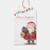Festive Red Santa Claus Personalized Christmas Gift Tags