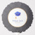 Black and Dark Blue High School Graduation Balloon