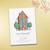 Apartment Building with Trees Moving Announcement