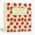 Cute Red Strawberry Recipe Pattern Grandmother's 3 ring binder