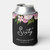 Elegant 60th Birthday Rose Floral Can Cooler