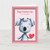 Cute Koala Red Heart Classroom Valentine's Day Holiday Card