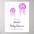 Under the Sea Pink Jellyfish Baby Shower Welcome