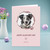 Cute Dog Photo Heart Valentine's Day Personalized Holiday Card