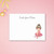 Cute Pink Ballet Dancer Post-it Notes