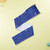 Navy Blue Math Formulas Grosgrain Ribbon