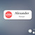 Modern Custom Logo Employee Magnetic Name Tag